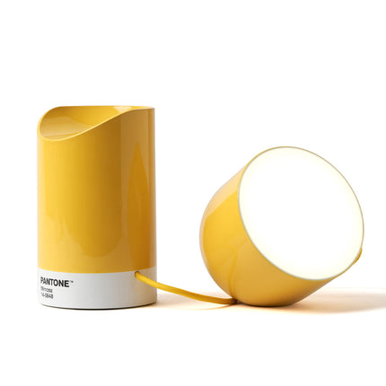 Lexon Orbe Portable Led Lamp With Moving Head PANTONE - Yellow.