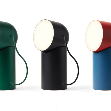 Lexon Orbe Portable Led Lamp With Moving Head - White.