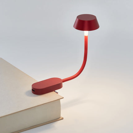 Lexon Mimi Flexible LED Lamp - Dark Red.
