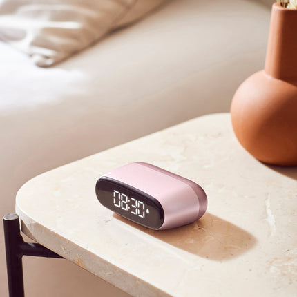 Lexon Minut Mini Alarm Clock - Pink.