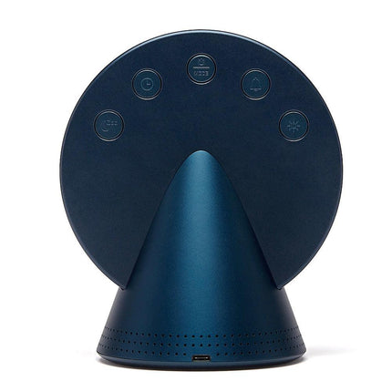 Lexon Conic Radio Alarm Clock With Fm & Built-In Bluetooth Speaker - Blue.