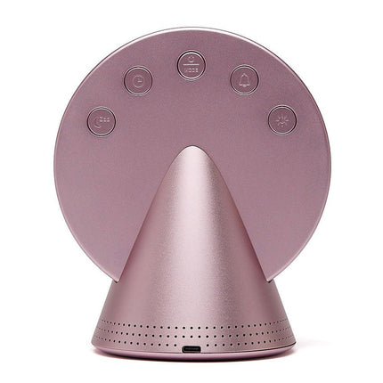 Lexon Conic Radio Alarm Clock With Fm & Built-In Bluetooth Speaker - Pink.