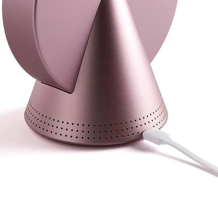 Lexon Conic Radio Alarm Clock With Fm & Built-In Bluetooth Speaker - Pink.