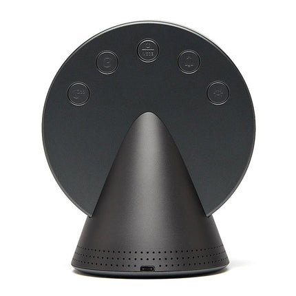 Lexon Conic Radio Alarm Clock With Fm & Built-In Bluetooth Speaker - Grey.