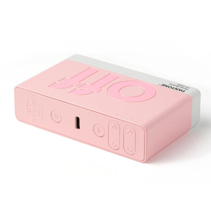 Lexon Flip Classic Reversible Alarm Clock PANTONE - Rose Pink.