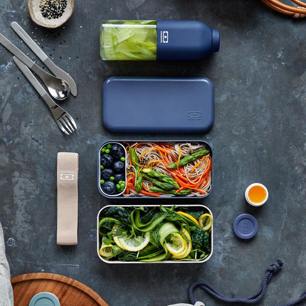 Monbento MB Original Bento Box - Blue Natural.