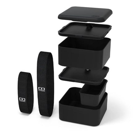Monbento Mb Square Bento Box - Black Onyx.