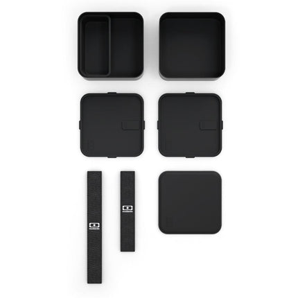 Monbento Mb Square Bento Box - Black Onyx.
