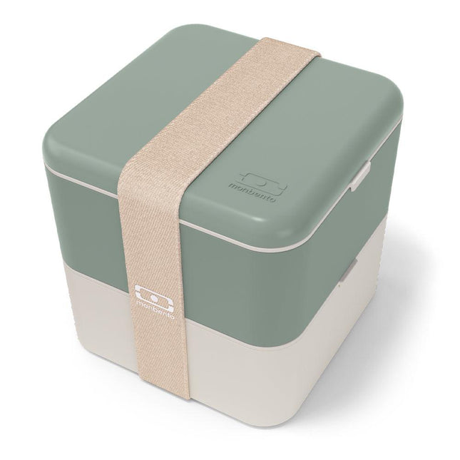 Monbento Mb Square Bento Box - Bi-Colour Green.