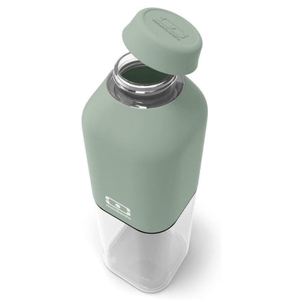 Monbento Mb Positive M Reusable Water Bottle - Green Natural.