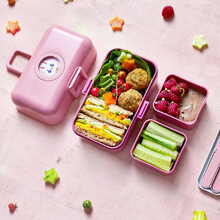 Monbento Mb Tresor Kids Bento Box - Pink Blush.