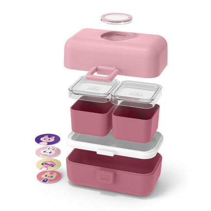 Monbento Mb Tresor Kids Bento Box - Pink Blush.