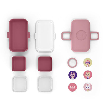 Monbento Mb Tresor Kids Bento Box - Pink Blush.
