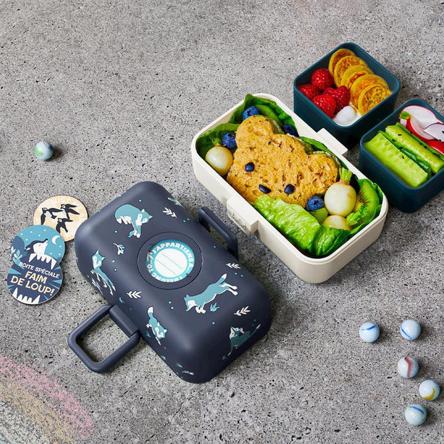 Monbento Mb Tresor Kids Bento Box - Wolf.
