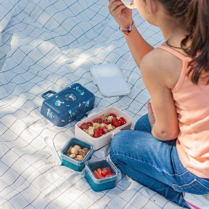 Monbento Mb Tresor Kids Bento Box - Wolf.