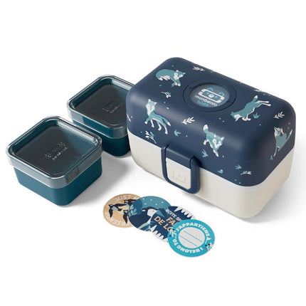 Monbento Mb Tresor Kids Bento Box - Wolf.