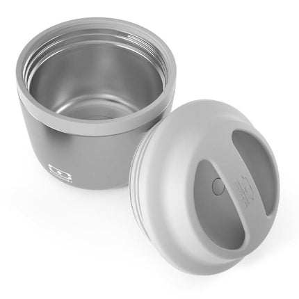 Monbento Mb Element Isolated Bento Box - Metallic Silver.