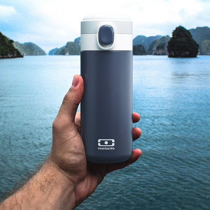 Monbento Mb Pop Insulated Bottle - Blue Infinity.