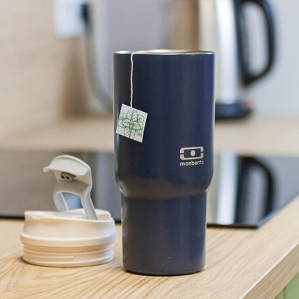 Monbento Travel Mug L - Blue Infinity.