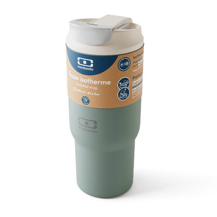 Monbento Travel Mug L - Green Natural.