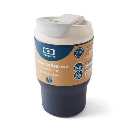 Monbento Travel Mug S - Blue Infinity.