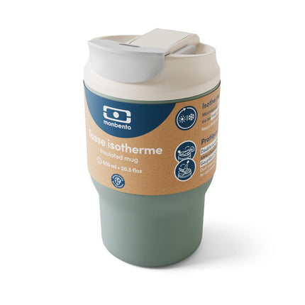 Monbento Travel Mug S - Green Natural.
