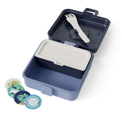 Monbento Mb Sandwich Lunch Box Snacky - Blue Infinity.