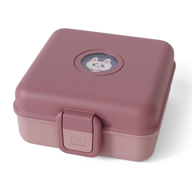 Monbento Mb Sandwich Lunch Box Snacky - Pink Blush.