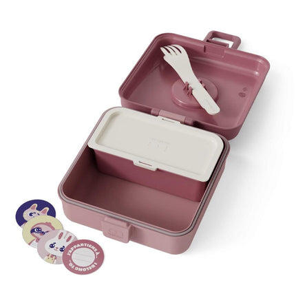 Monbento Mb Sandwich Lunch Box Snacky - Pink Blush.
