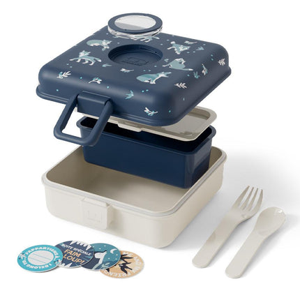 Monbento Mb Sandwich Lunch Box Snacky - Wolf.