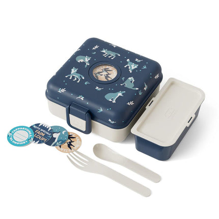 Monbento Mb Sandwich Lunch Box Snacky - Wolf.