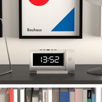 Newgate Pil Led Alarm Clock White.