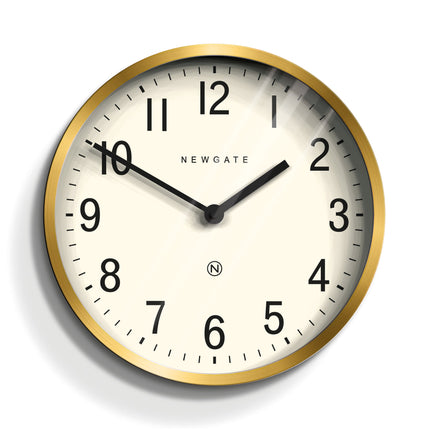 Newgate Master Edwards Clock Radial Brass.