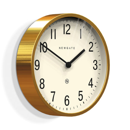 Newgate Master Edwards Clock Radial Brass.