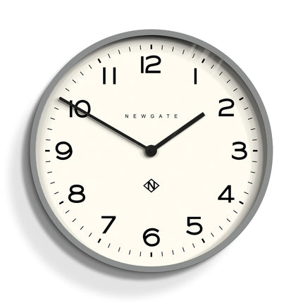 Newgate Number One Clock Echo Posh Grey.