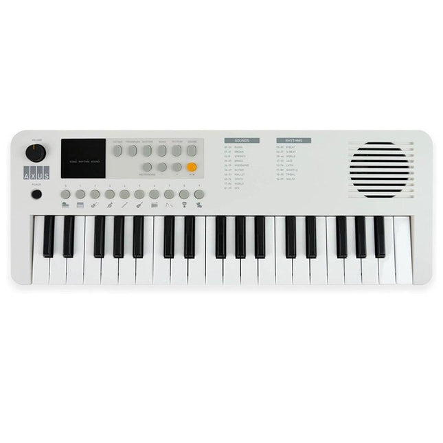 Axus Mini Keyboard 37 Key Keyboard - White.