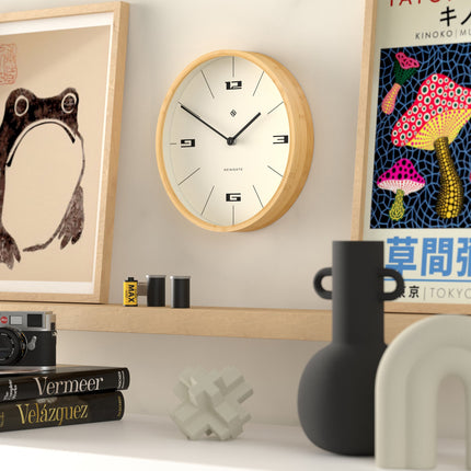 Newgate Bali Wall Clock - Hovercraft Dial.