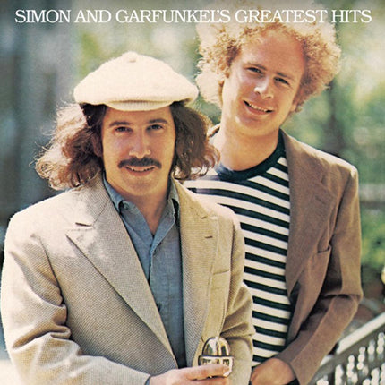 Crosley Record Storage Crate Simon & Garfunkel Greatest Hits Vinyl Album Bundle.