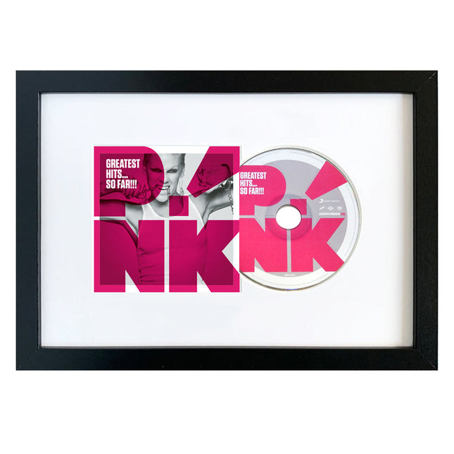 P!Nk-Greatest Hits...So Far!!! CD Framed Album Art.