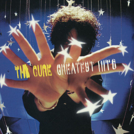 Crosley Record Storage Crate & The Cure Greatest Hits - Double Vinyl Album Bundle.