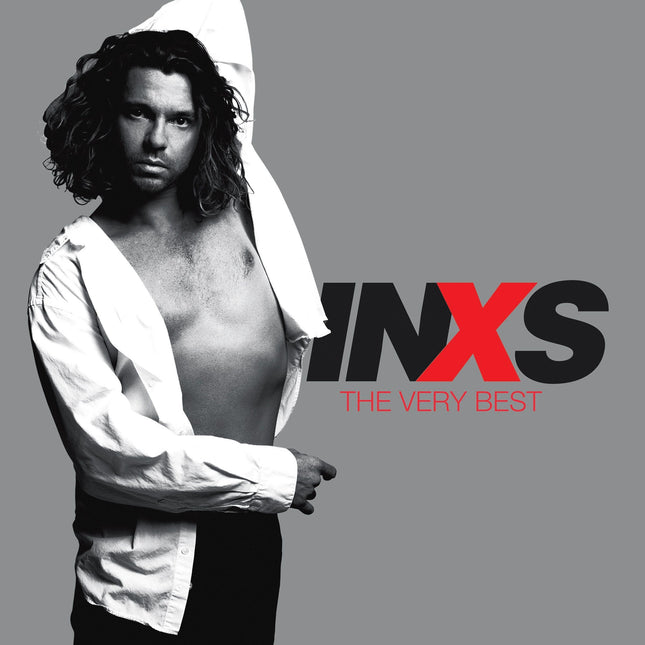 Crosley Record Storage Crate & Inxs The Very Best - Double Vinyl Album Bundle.