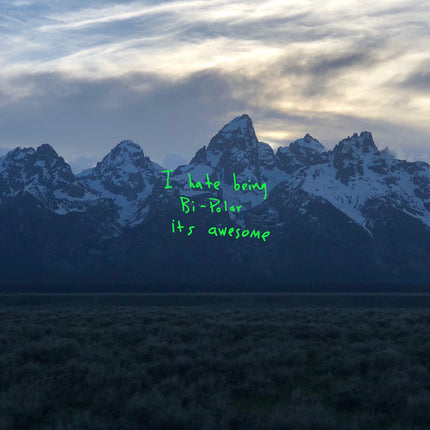 Kanye West - Ye - Vinyl Album & Crosley Record Storage Display Stand.