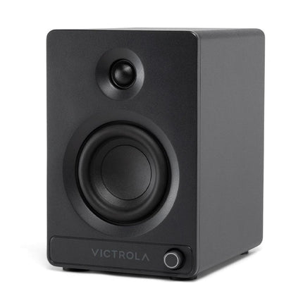 Victrola Tempo Bookshelf Speakers - Black.
