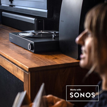 Victrola Stream Onyx Turntable.