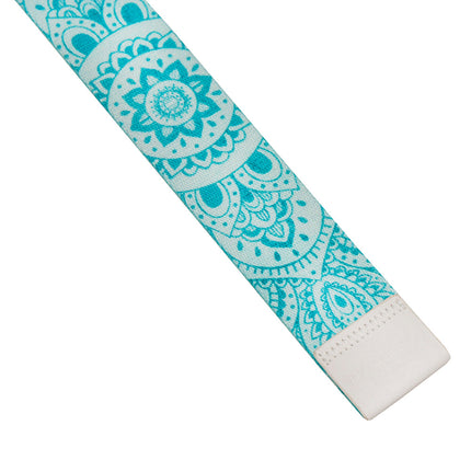 Yoga Design Lab Yoga Strap Mandala Turquoise.