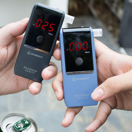Alcosense Verity Personal Breathalyser (Navy) AS3547 Certified.