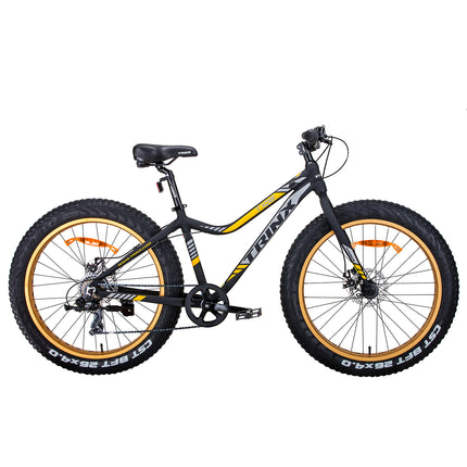 Trinx Tiger T106 Fat Bike Shimano 7 Speed Bicycle Orange.