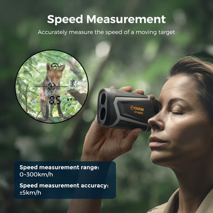 CIGMAN Golf Range Finder 800 Yards Laser Golf Rangefinder with Slope
 CT-800Y.