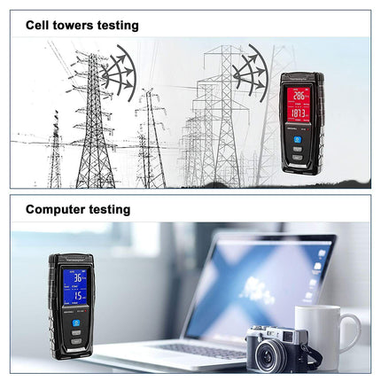 ERICKHILL EMF Meter Digital Electromagnetic Field Radiation Detector Machine.