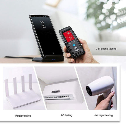 ERICKHILL EMF Meter Digital Electromagnetic Field Radiation Detector Machine.